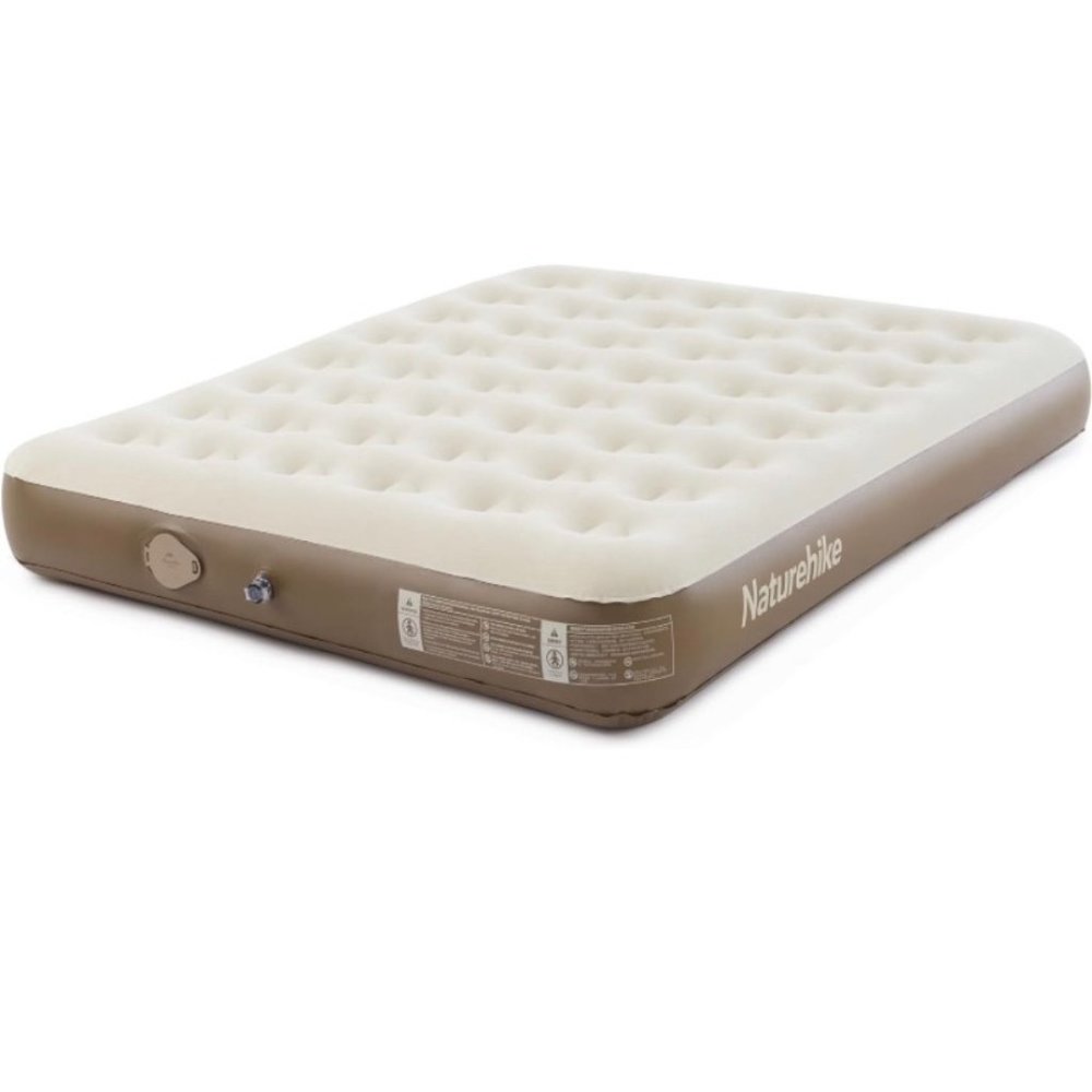 Naturehike Luxury Air Mattress Queen with Built-in Pump, 79 * 59in Extra Wide In